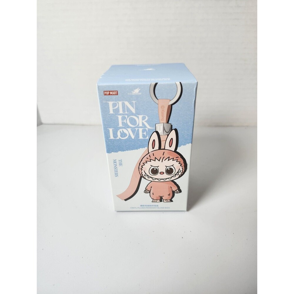 Pop Mart The Monsters Pin For Love Vinyl Plush Pendant Blind Box N-Z Series